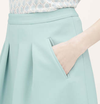 LOFT Petite Pleated Lady Skirt