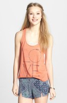 Thumbnail for your product : Volcom 'Fickle Back Jab' Racerback Jersey Tank (Juniors)