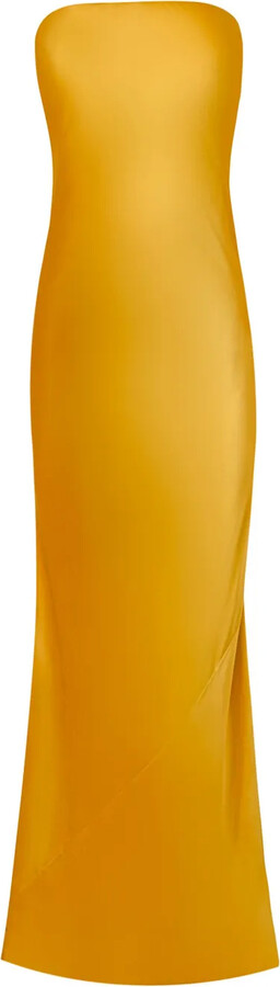 Alejandra Alonso Rojas Bow-Detail Bustier Gown