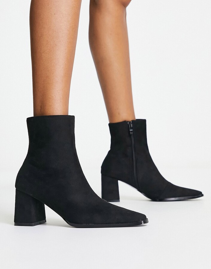 Bebo Mollie heeled ankle boots in black - ShopStyle