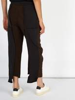 Thumbnail for your product : By Walid Victor Two Tone Cotton Blend Trousers - Mens - Brown