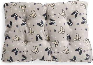 TJMAXX Freddy Frenchies Flannel Fleece Crate Mat, Polyester