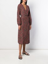 Thumbnail for your product : La DoubleJ Leopard Print Wrap Dress