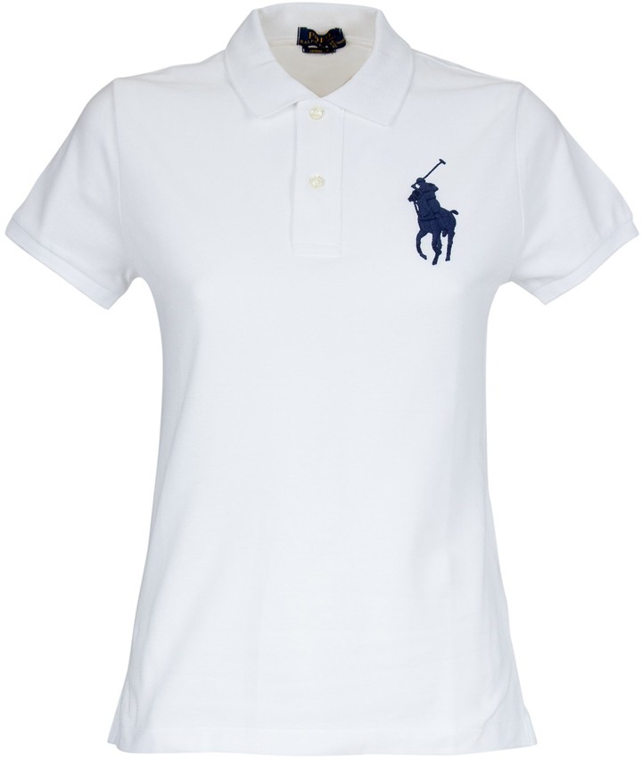 Polo Ralph Lauren Logo Embroidered Polo Shirt - ShopStyle