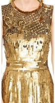 Thumbnail for your product : Alberta Ferretti Collection Limited Edition Sleeveless Embroidered Tulle Dress