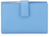 Thumbnail for your product : Smythson Panama Medium Continental Wallet, Blue