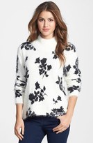 Thumbnail for your product : Vince Camuto 'Shadow Bouquet' Eyelash Knit Sweater