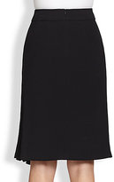 Thumbnail for your product : Nanette Lepore Off-Center Pleats Skirt