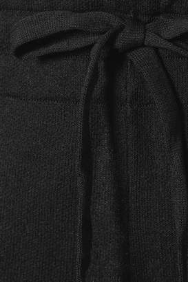 Etoile Isabel Marant Dobbs Knitted Track Pants - Black