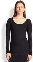 Thumbnail for your product : Donna Karan Scoopneck Jersey Tee