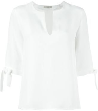 Etro bow detail blouse