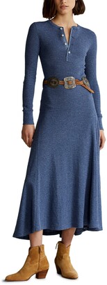 Polo Ralph Lauren Cotton Henley Dress - ShopStyle
