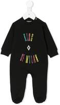 Thumbnail for your product : Marcelo Burlon County of Milan Kids logo print pyjama