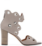 Thumbnail for your product : Derek Lam eyelet scalloped sandals