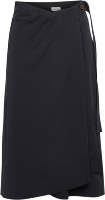 通販 人気】 FaxCopyExpress Pleated skirts 黑色三面可穿百褶裙Fax