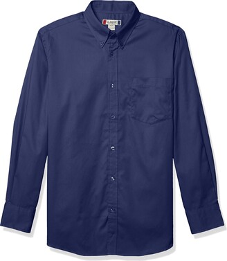 Clique Mens Long-Sleeve Carter Stain Resistant Twill Shirt 