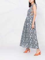 Thumbnail for your product : Giorgio Armani Embroidered Silk Dress