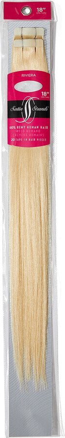 Satin Strands Tape In Riviera 18 Inch Human Hair Extensions