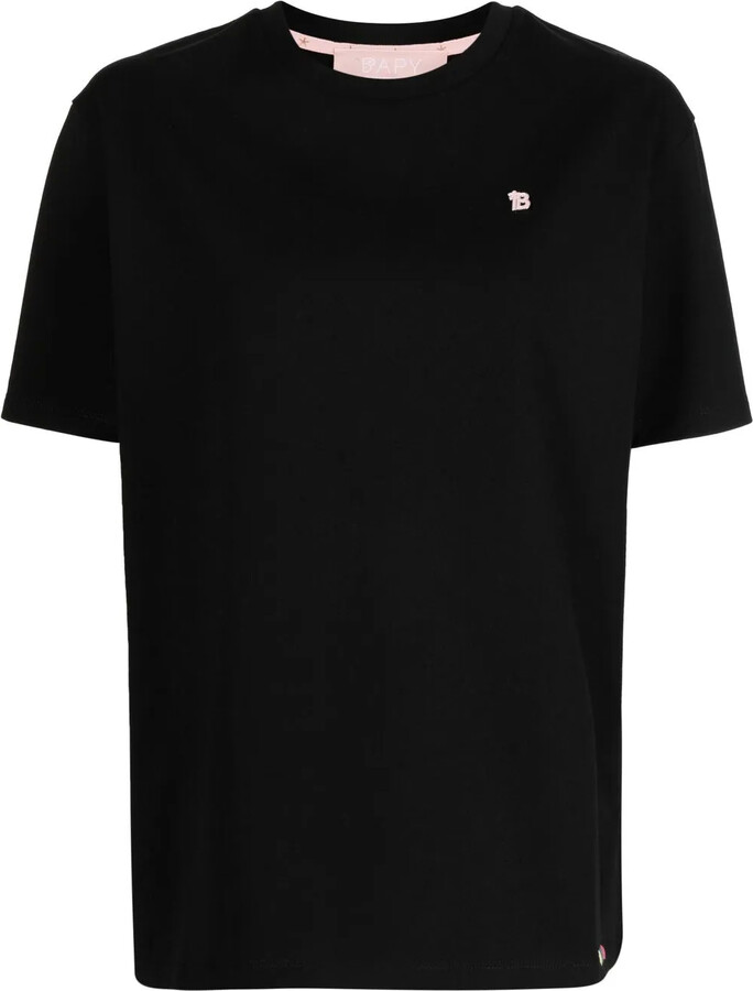 BAPY BY *A BATHING APE® logo-plaque crew-neck T-shirt
