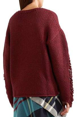 IRO Vasily Ribbed Wool-blend Sweater