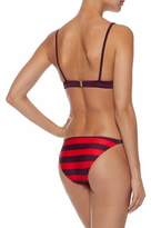 Thumbnail for your product : Solid & Striped The Morgan Striped Low-rise Bikini Briefs