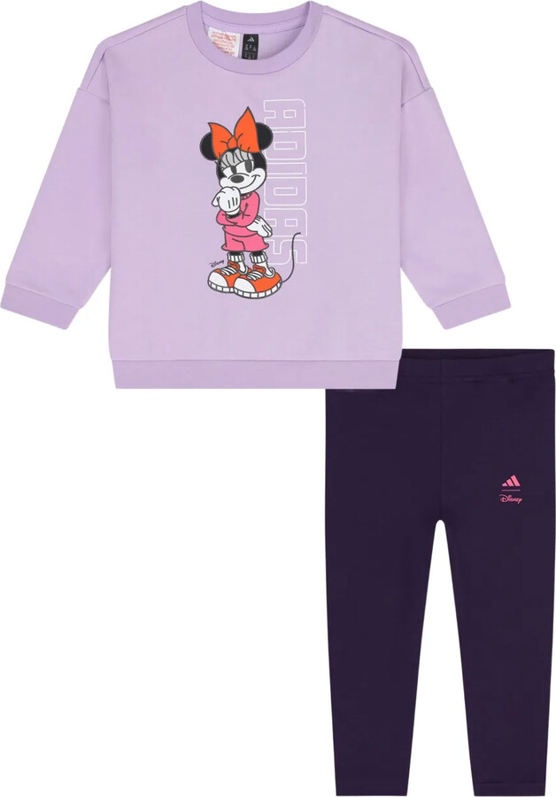 Adidas Originals Kids x Disney© Minnie Mouse logo tracksuit