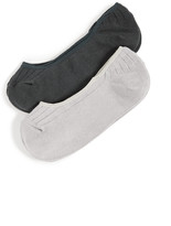 Thumbnail for your product : Madewell Ribbed Low Profile Socks 2 Pack