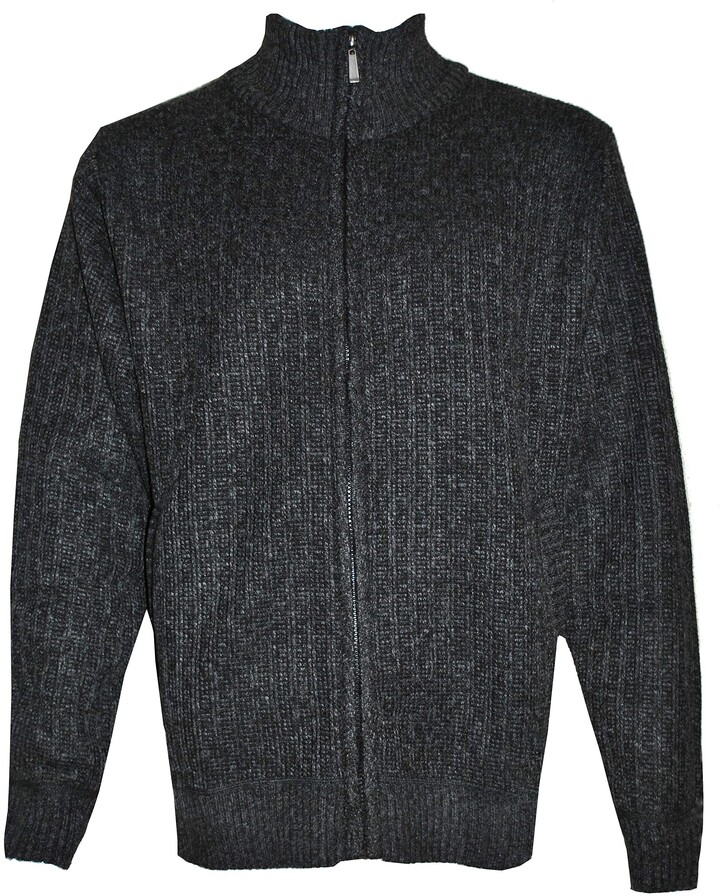 fleece lined wool sweater