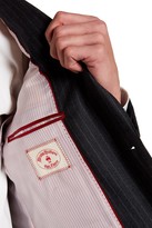 Thumbnail for your product : Brooks Brothers Notch Lapel Two Button Charcoal Pinstripe Jacket