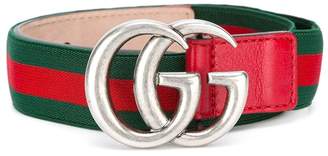 Gucci Kids Web GG buckle belt