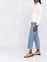 Thumbnail for your product : Maje Embossed-Button Detail Jumper