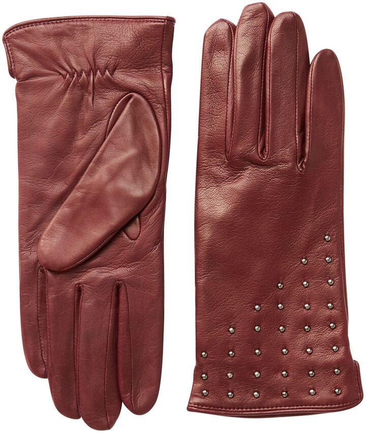 Red Leather Gloves Women | Shop the world's largest collection of 