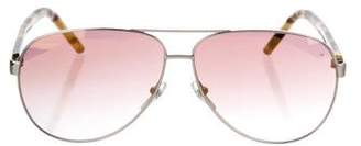 Marc Jacobs Aviator Mirror Sunglasses