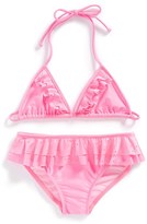 Thumbnail for your product : Luli Fama Embellished Ruffle Two-Piece Swimsuit (Toddler Girls & Little Girls)