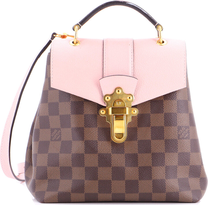 Louis Vuitton Clapton Backpack Damier and Leather
