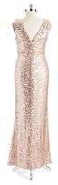 Thumbnail for your product : Badgley Mischka BELLE BY Sequin Tank Gown