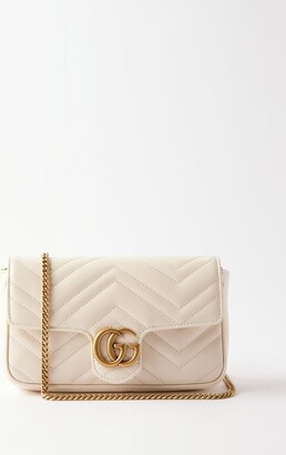 Gucci GG-marmont Mini Matelassé-leather Cross-body Bag