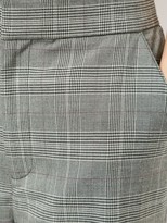 Thumbnail for your product : Georgia Alice high-rise Prince of Wales checked trousers