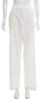 Thumbnail for your product : Brunello Cucinelli Mid-Rise Wide-Leg Pants