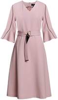Thumbnail for your product : Emily Lovelock Dress With Contrast Trim Pink