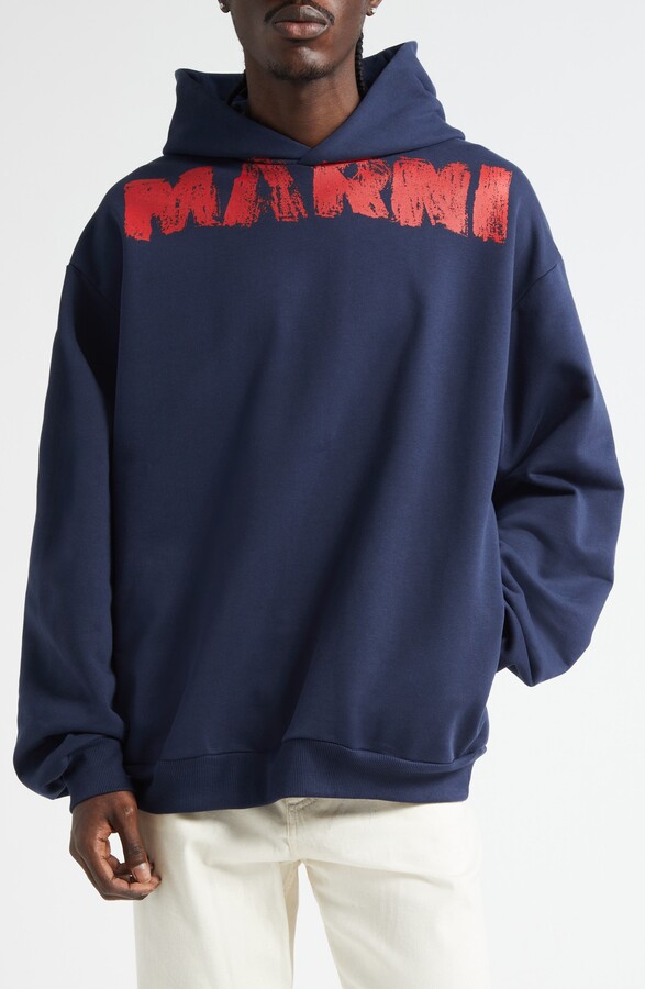 Monolith Oversize Logo Graphic Hoodie