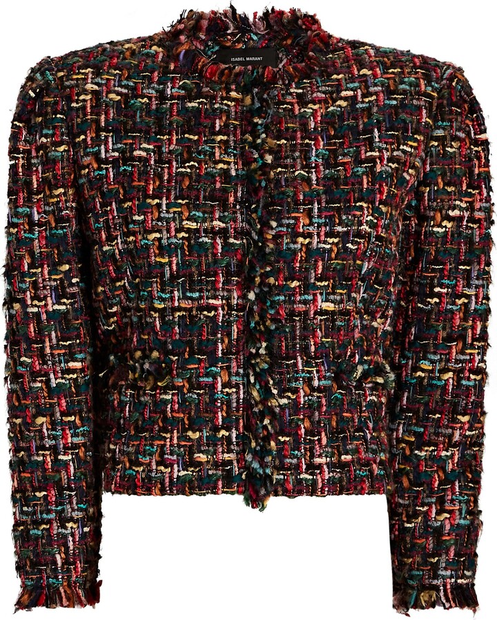 Isabel Marant Kelonia tweed jacket Damen Kleidung Blazer & Anzüge Blazer Isabel Marant Blazer 