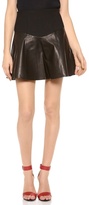 Thumbnail for your product : Tibi Leather Flirty Skirt