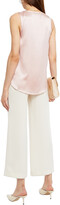 Thumbnail for your product : Brunello Cucinelli Stretch-silk Satin Tank