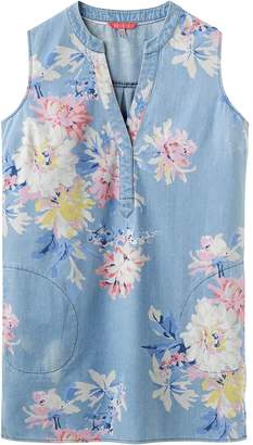Joules Chambray Tunic Pocket Dress