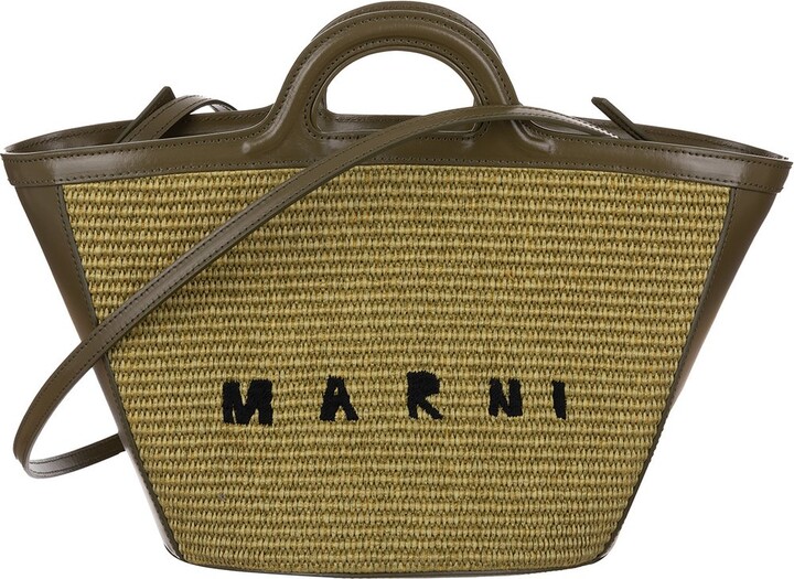 Marni Tropicalia Logo Tote Mini Bag