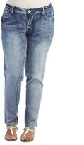 Thumbnail for your product : Wet Seal Amethyst Slim Boot Cut Jean