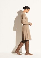 Thumbnail for your product : Vince Long Sleeve Crew Neck Dress