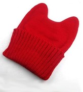 Thumbnail for your product : ChicNova Pure Color Knitted Cap with Ox Horns