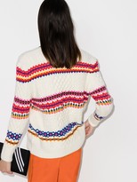 Thumbnail for your product : Mira Mikati V-neck intarsia sweater